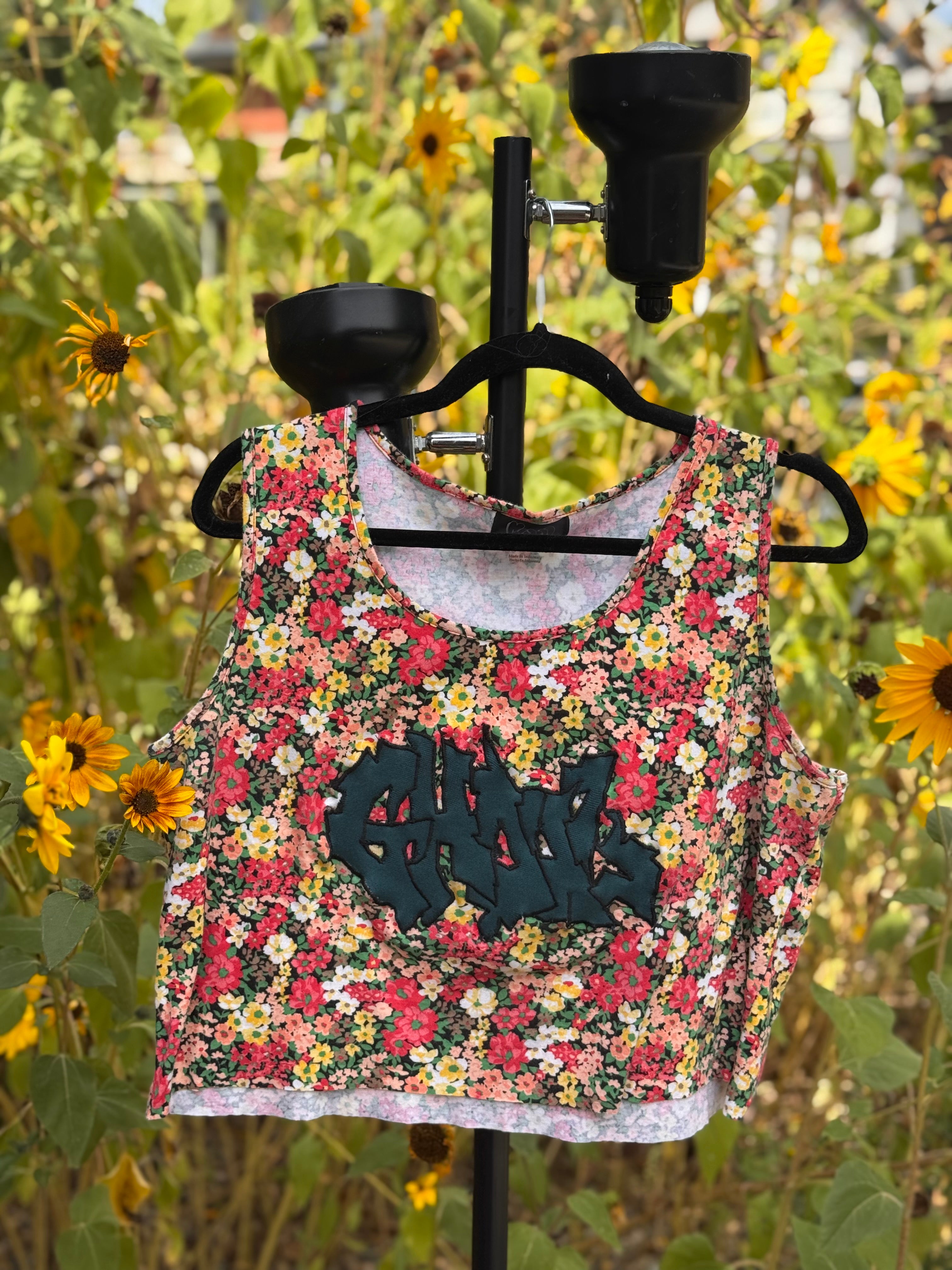 FLORAL 90s tank