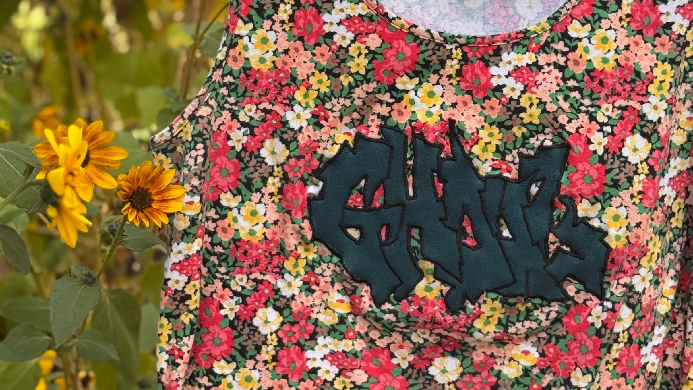 FLORAL 90s tank